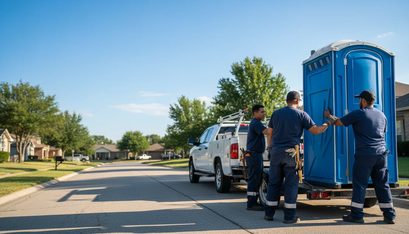 Portable Toilet Rental in La Harpe, IL near me